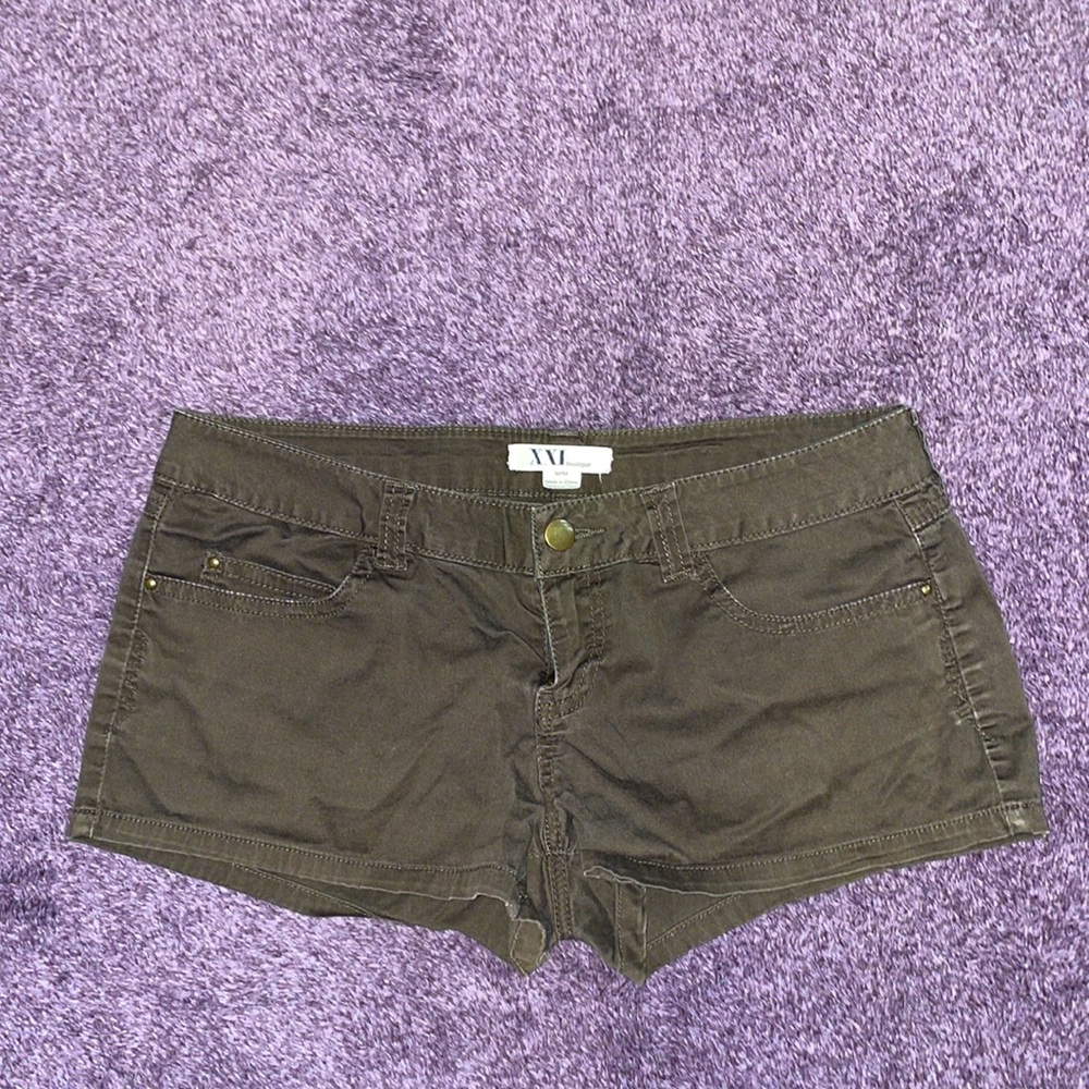 XXI boutique vintage low rise mini shorts